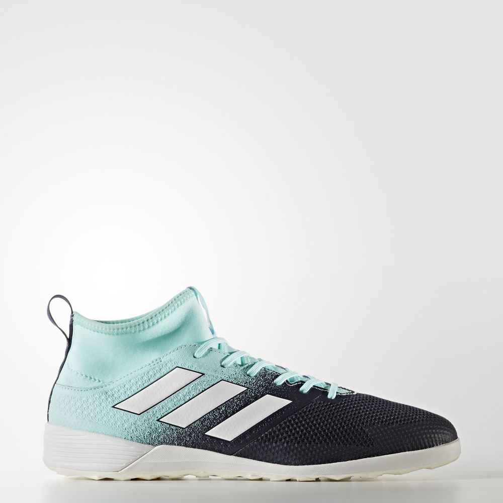 Adidas Ace Tango 17.3 Indoor - ποδοσφαιρικα παπουτσια ανδρικα - Ανοιχτο Τυρκουάζ/Ασπρα,Μέγεθος: EU 3